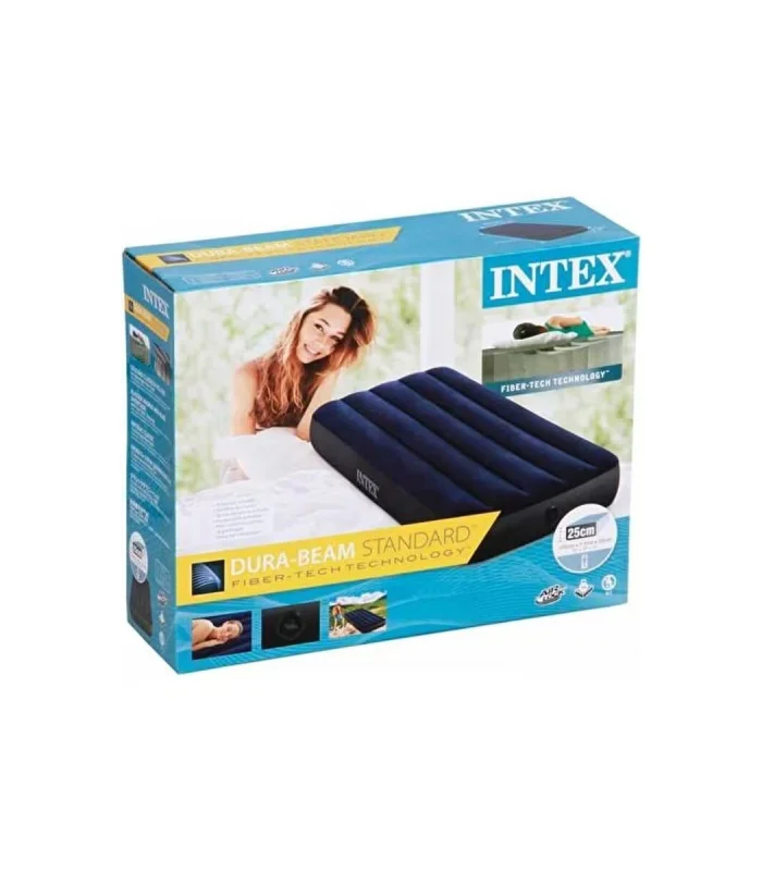 IKY64756 Intex Twin Dura-Beam Klasik Yatak 76Cx191x25 cm