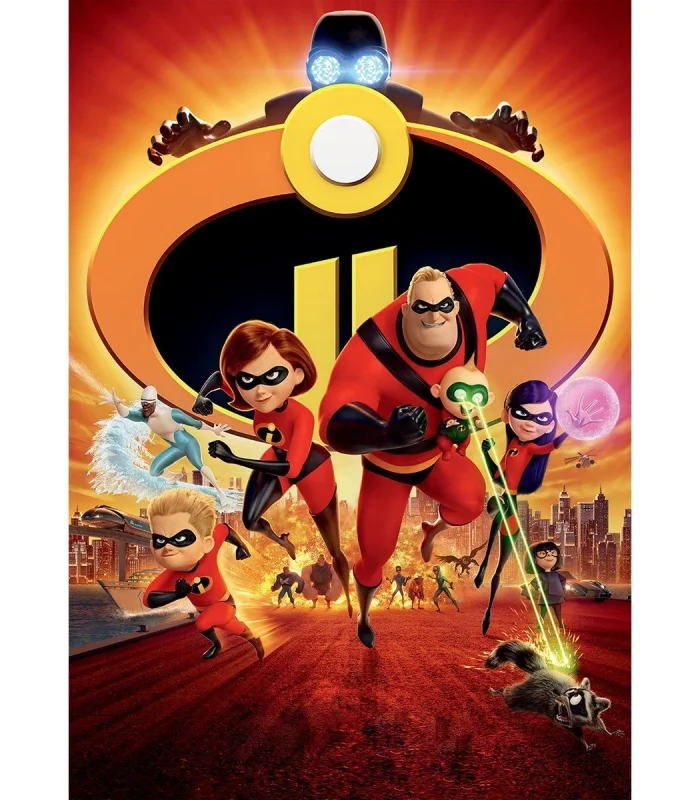 INC714 KS Incredibles / 100 Parça Puzzle