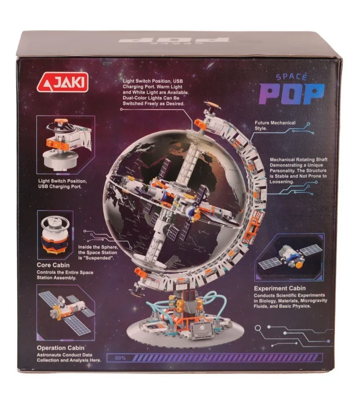 JK006-CK006  JAKİ KÜRE 770 PARÇA BLOCK OYUNCAK