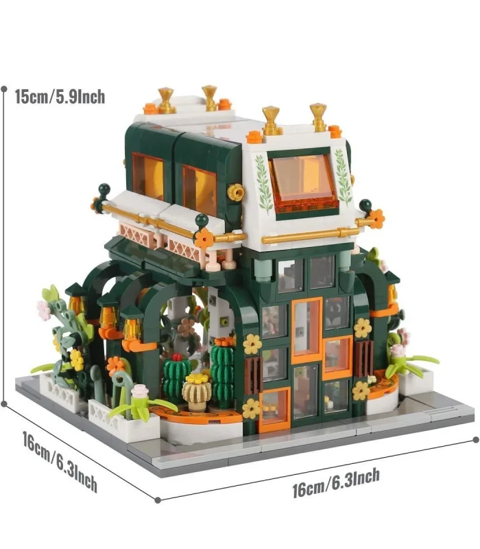 JK2362 LOZ Botanik Bahçe Blok Seti - Vagon life