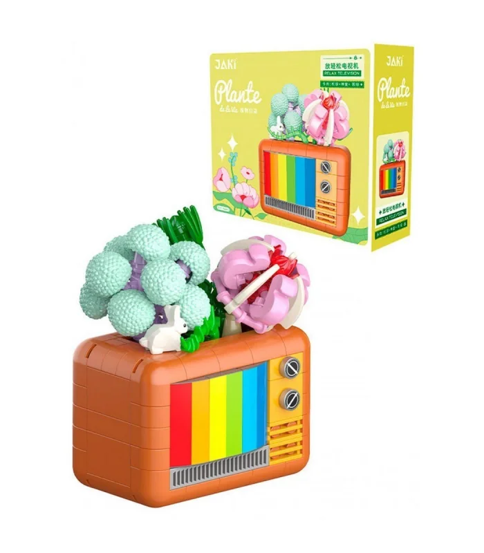 JK2716 JAKİ TELEVİZYON MODEL 207 PARÇA BLOCK OYUNCAK