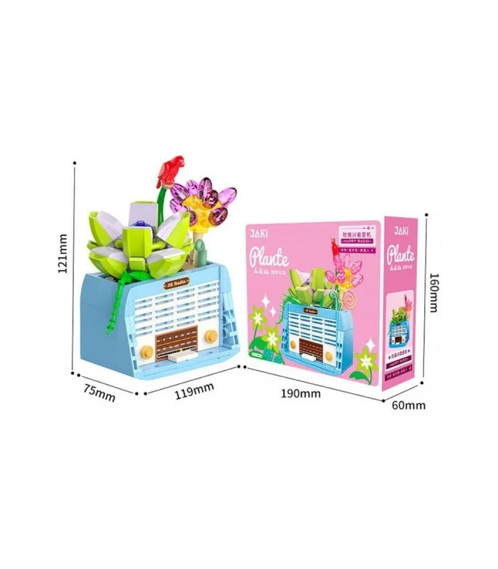 JK2717 JAKİ RADYO MODEL 174 PARÇA BLOCK OYUNCAK