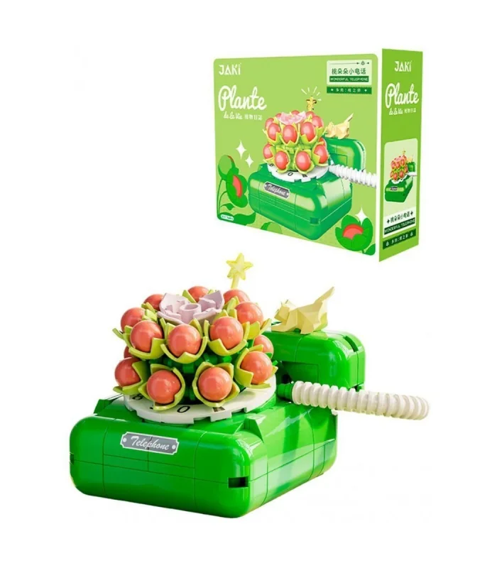 JK2718 JAKİ ÇİÇEKLİ TELEFON 189 PARÇA BLOCK OYUNCAK