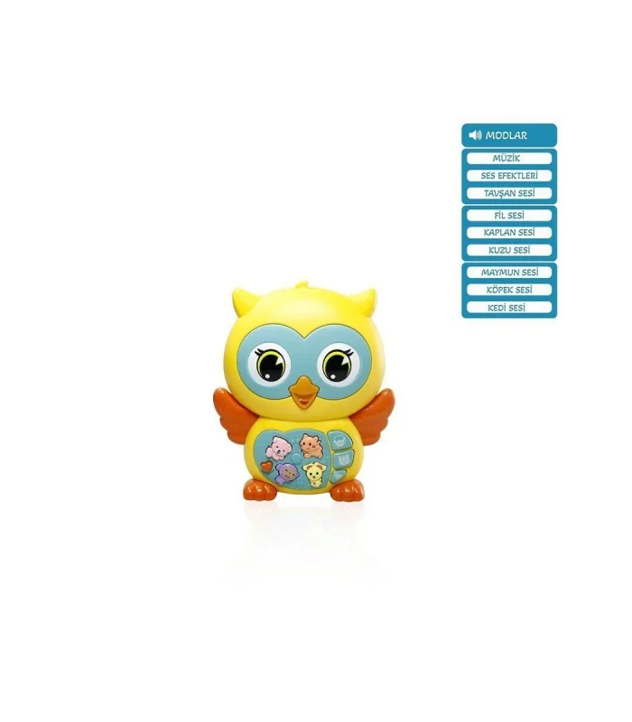 JLG-855-101A KUT IŞIKLI VE MÜZİKLİ BAYKUŞ BEBEK