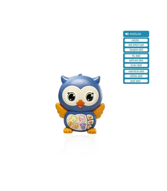 JLG-855-101A KUT IŞIKLI VE MÜZİKLİ BAYKUŞ BEBEK