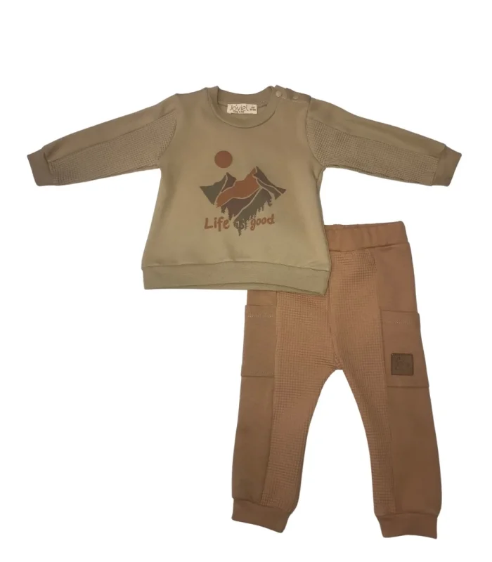 Joviel 385 2li Takım Bej