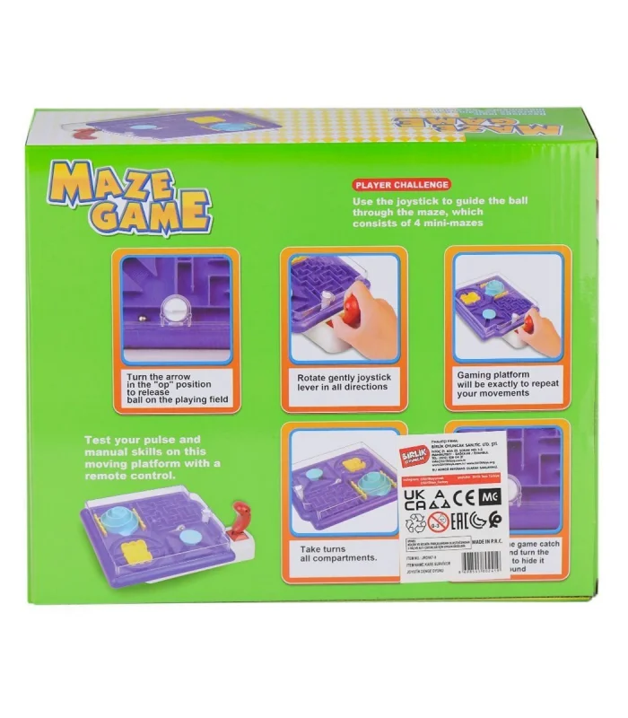 JRD967-9 Kare Survivor Joyistik Denge Oyunu -Birliktoys