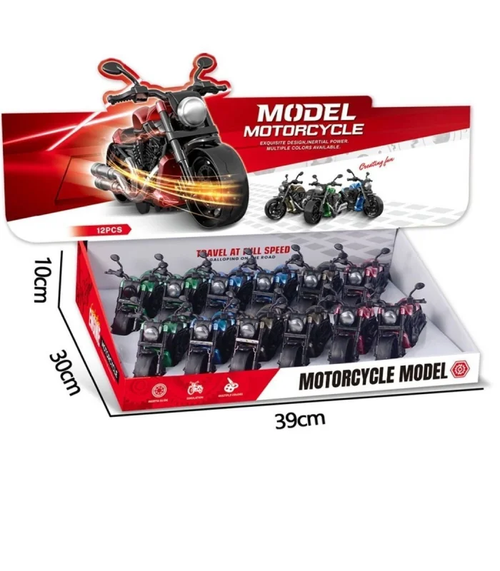 JW567-164 Sürtmeli Travel Model Motosiklet -Vardem Oyuncak