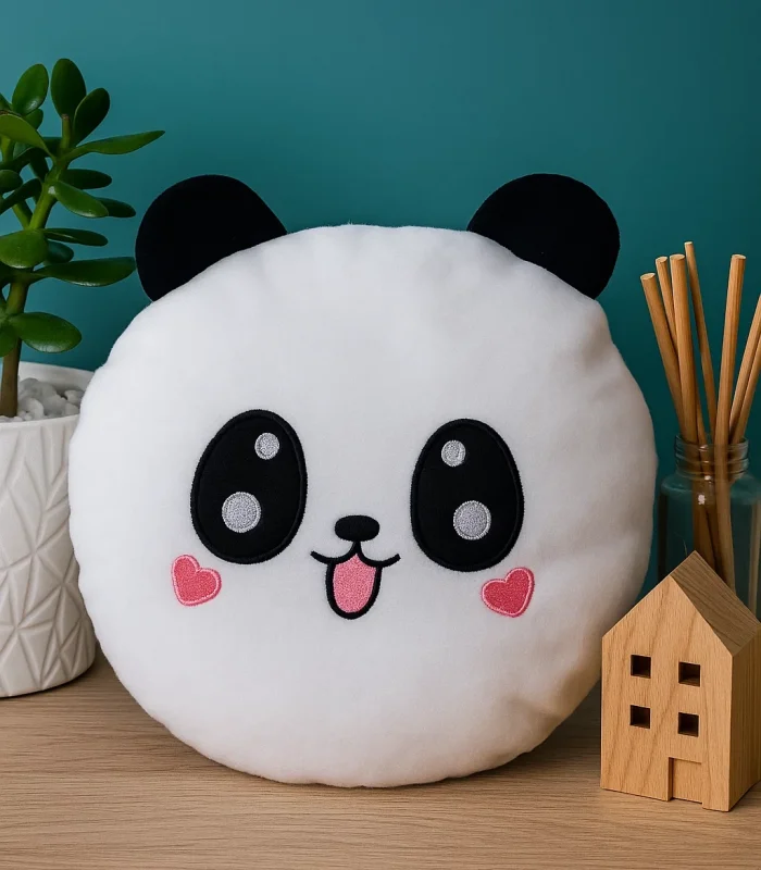 Kalpli Panda Orta Boy Bebek Çocuk Yastık