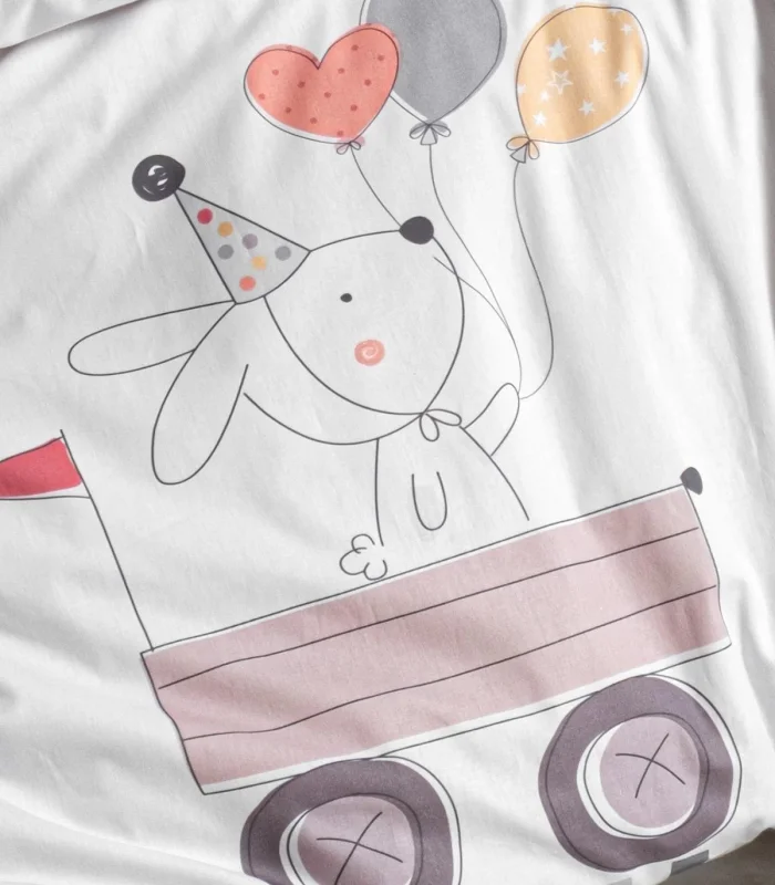 Kanz Ranforce Bebek Nevresim Takımı Knz-001 Elephant