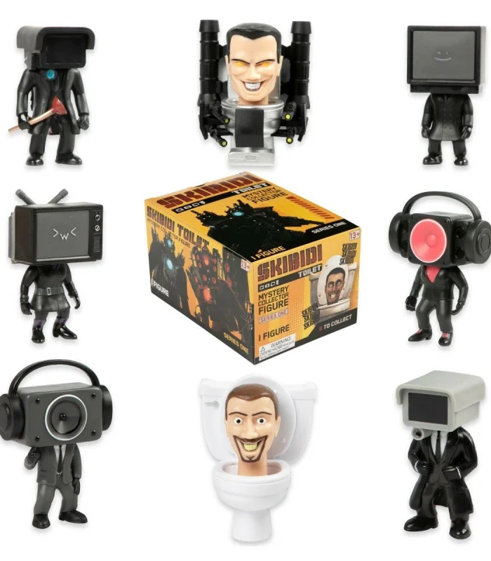 KBD00000 Skibidi Toilet Figür Surpriz Paket