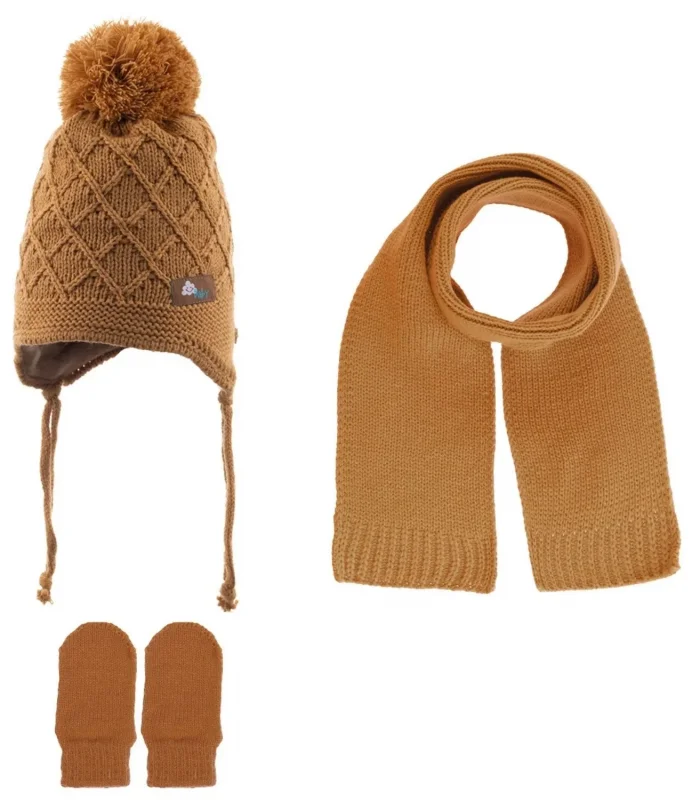 Kitti Atkı Bere Eldiven Takım 0-18 Ay 2315008 Camel
