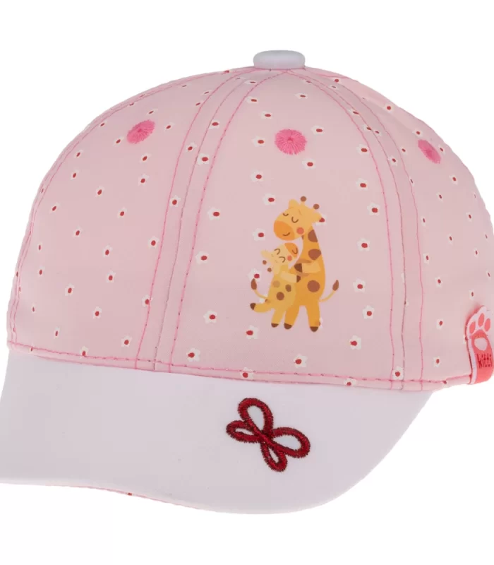 Kitti Aylık Kız Şapka (0-18 Ay) Y24000-01 Açık Pembe