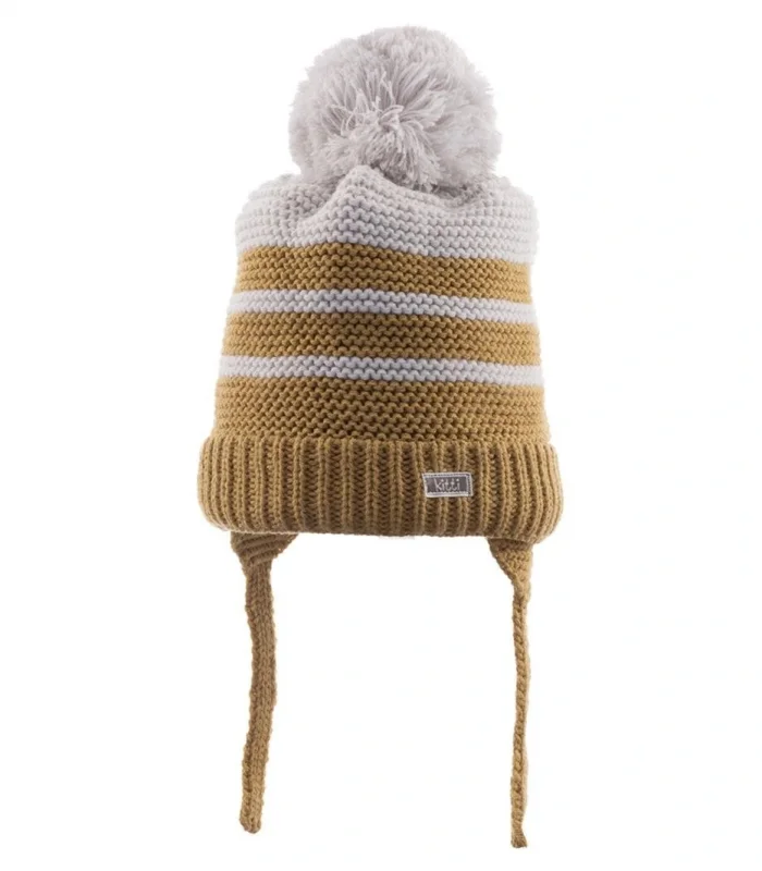 Kitti Bebe Erkek Kulaklı Bere (0-18 Ay) K23110-04 Camel