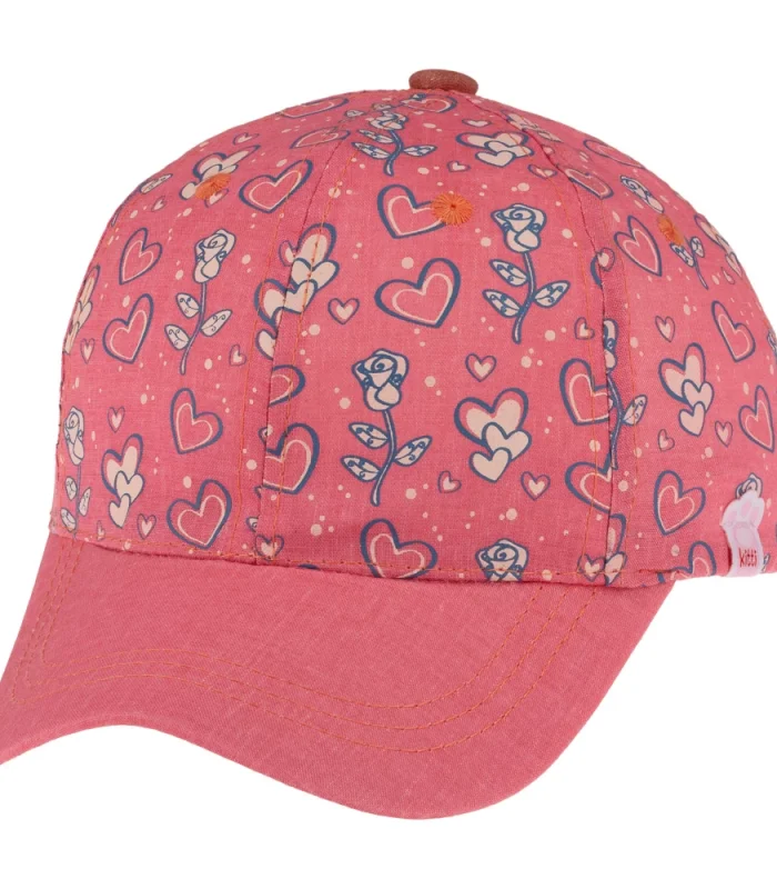 Kitti Bebe Kız Şapka (1-3 Yaş) Y24100-05 Mercan