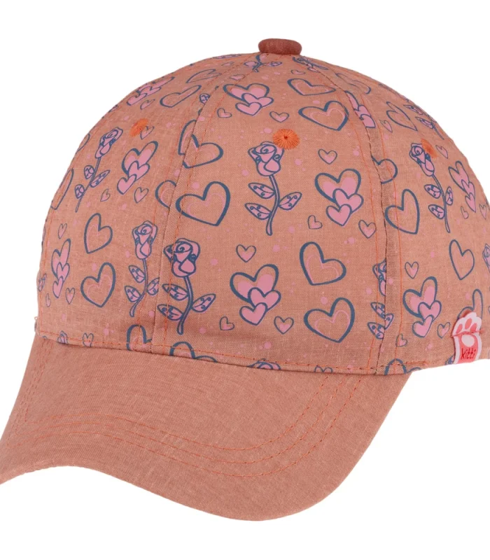 Kitti Bebe Kız Şapka (1-3 Yaş) Y24100-05 Somon
