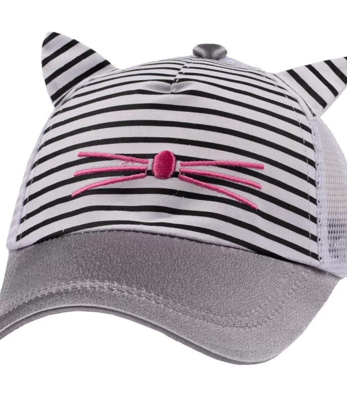 Kitti Bebe Kız Şapka (1-3 Yaş) Y8100-08 Beyaz