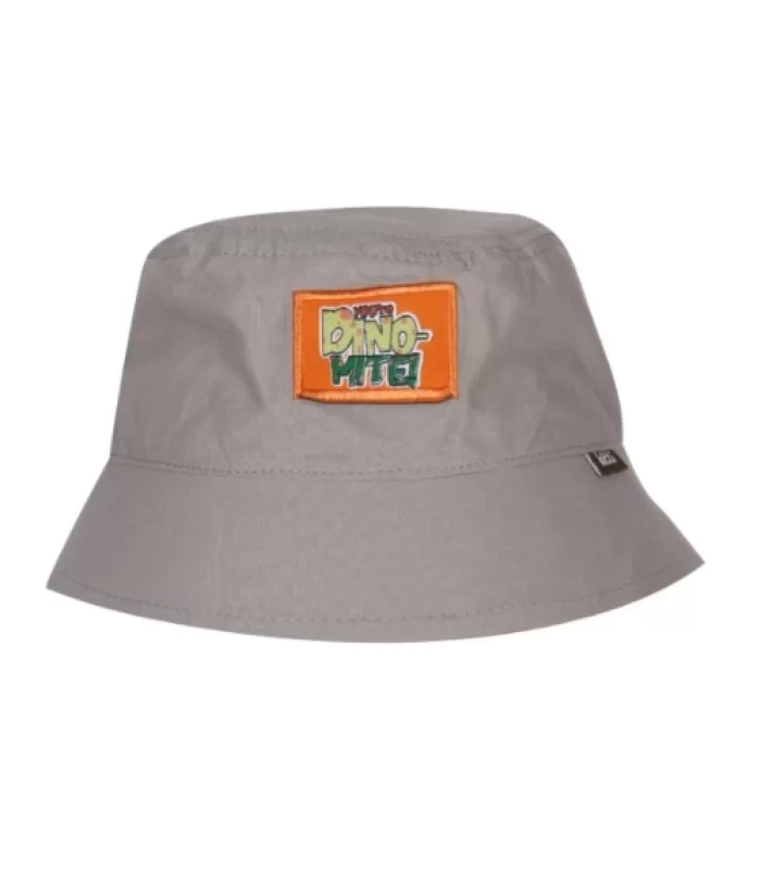 Kitti Dino Etiketli Bebe Erkek Fötr Y25170-02 Açık Gri