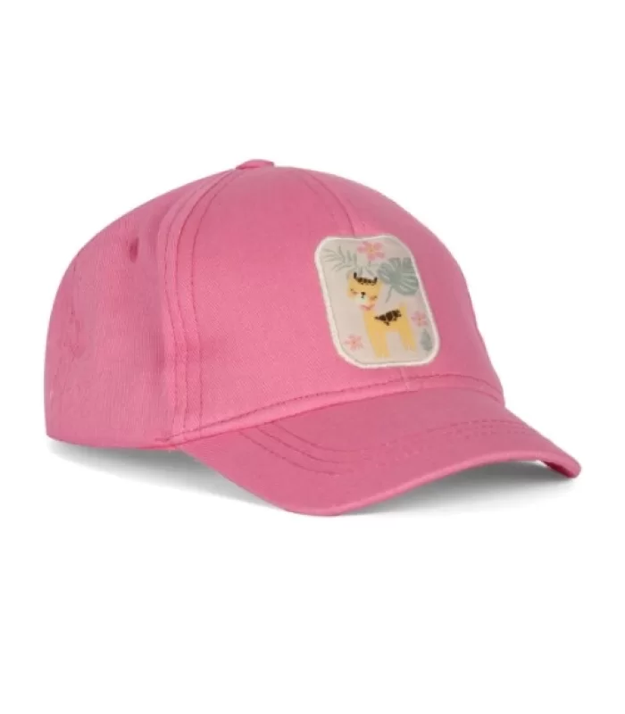 Kitti Etiketli Bebe Kız Şapka Y25140-01 Pembe