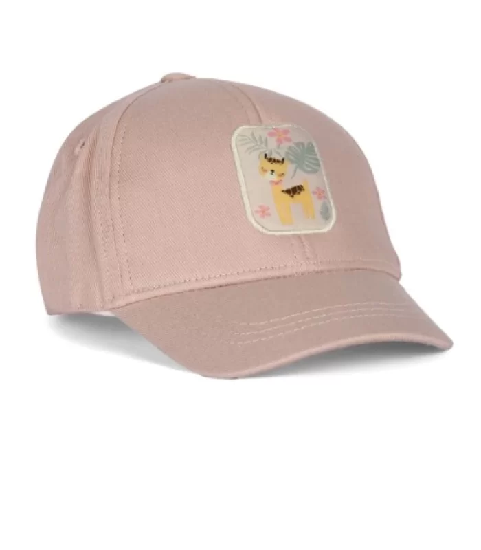 Kitti Etiketli Bebe Kız Şapka Y25140-01 Pudra