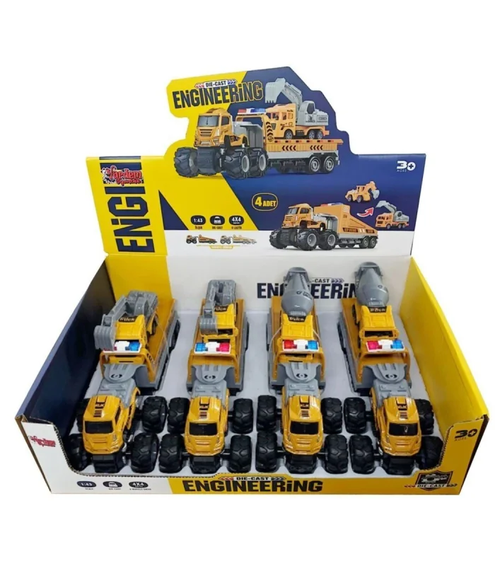 KLX600-367 SURT DIE-CAST-INSAAT ARACLARI(Belirtilen fiyat, tekli satış için adet fiyatıdır.)