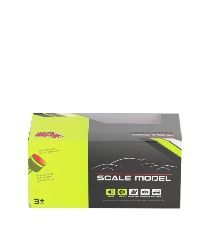 KM-3261B-Vardem Kutulu Çek Bırak 1:32 Işıklı Ve Sesli Metal Jeep