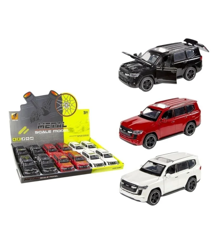 KM-3261D Vardem Çek Bırak 1:32 Işıklı Ve Sesli Metal Land Jeep