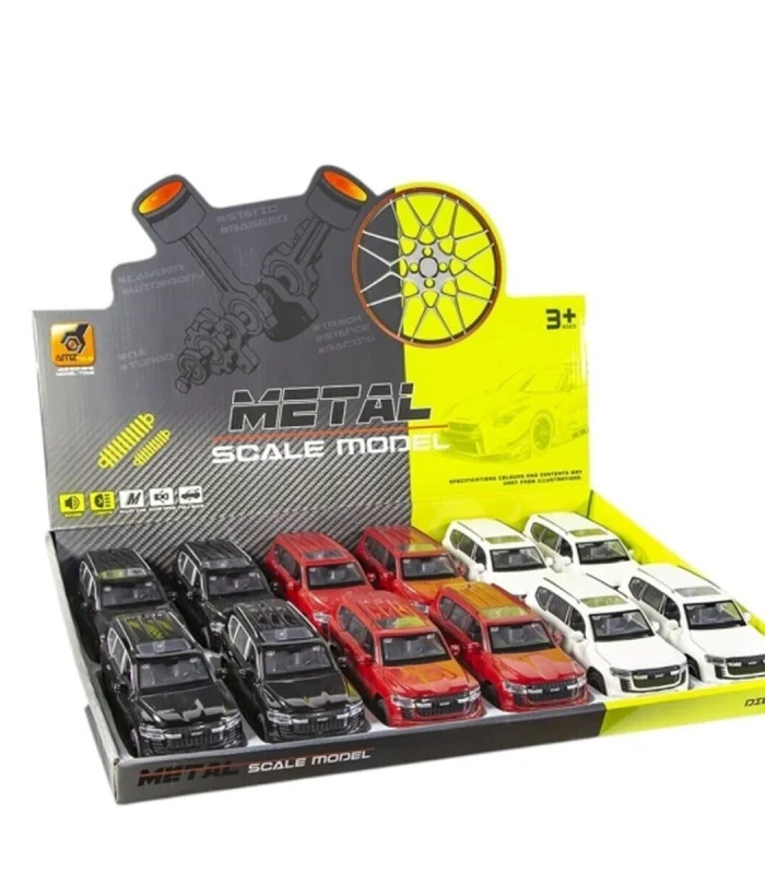 KM-3261D Vardem Çek Bırak 1:32 Işıklı Ve Sesli Metal Land Jeep