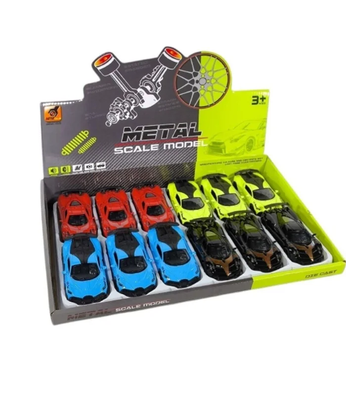 KM-36221C-1-2 Vardem Çek Bırak Metal Araba 1:36