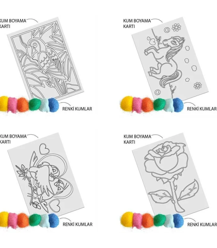 KM5027 Kumtoys Kum Boyama