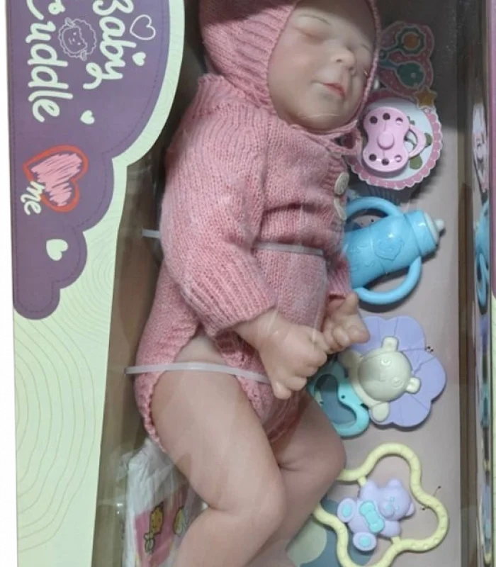 KNG-902-5 905-2 KUT 43 CM GERÇEKÇİ BEBEK VE
