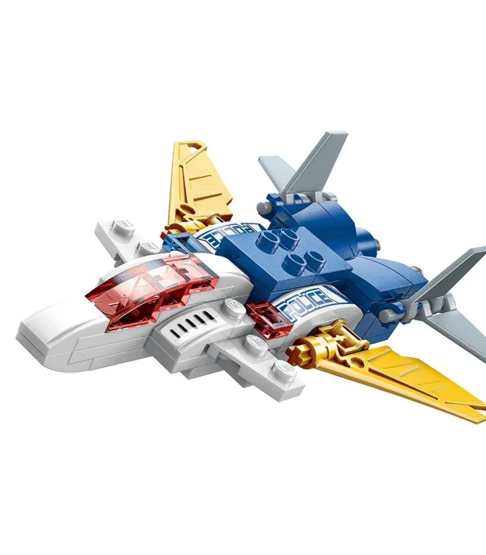 KP-41104 Keepley Polis Araçları Blok Seti -Vagon life