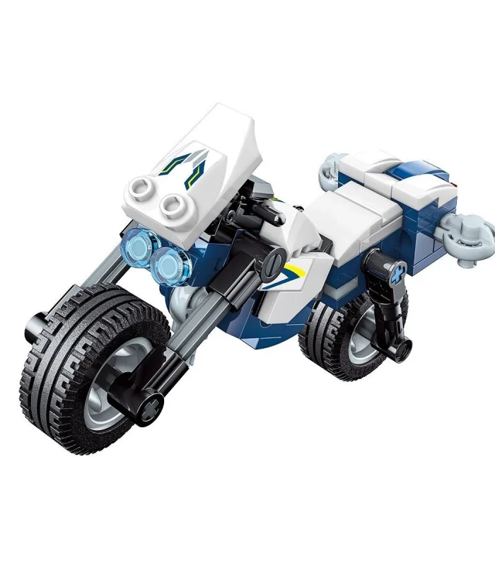 KP-41104 Keepley Polis Araçları Blok Seti -Vagon life