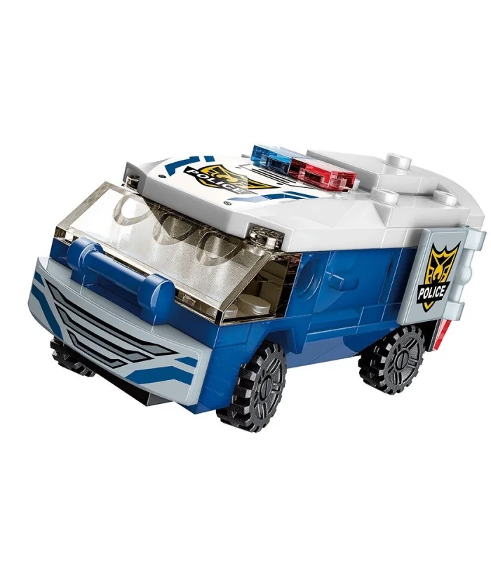 KP-41104 Keepley Polis Araçları Blok Seti -Vagon life