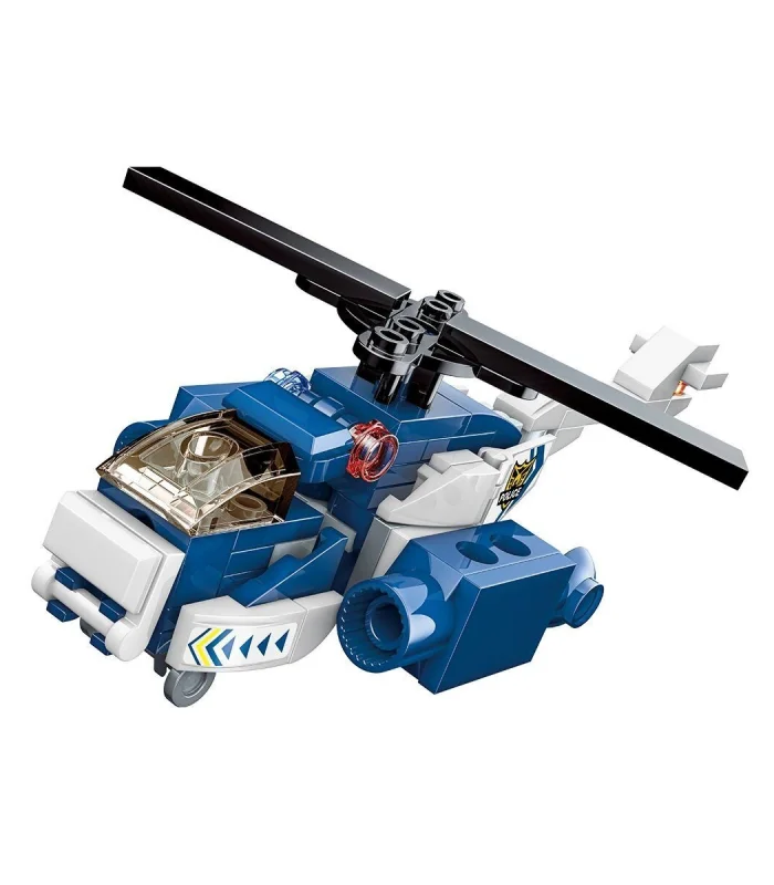 KP-41104 Keepley Polis Araçları Blok Seti -Vagon life