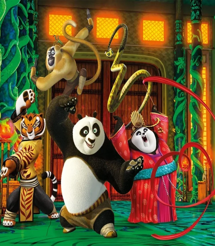 KP 709 KUNG FU PANDA PUZZLE 50 PRÇ