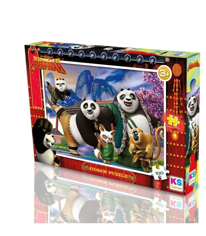 KP 714 KUNG FU PANDA PUZZLE 100 PRÇ