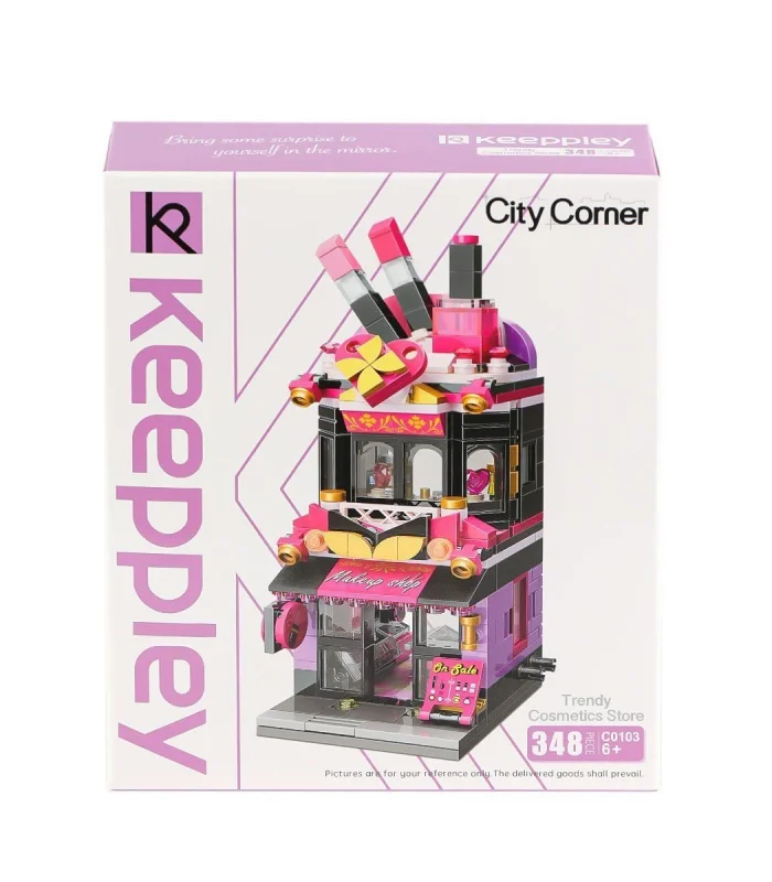 KP0103 Keeppley Cosmetics Store Blok Seti -Vagon life