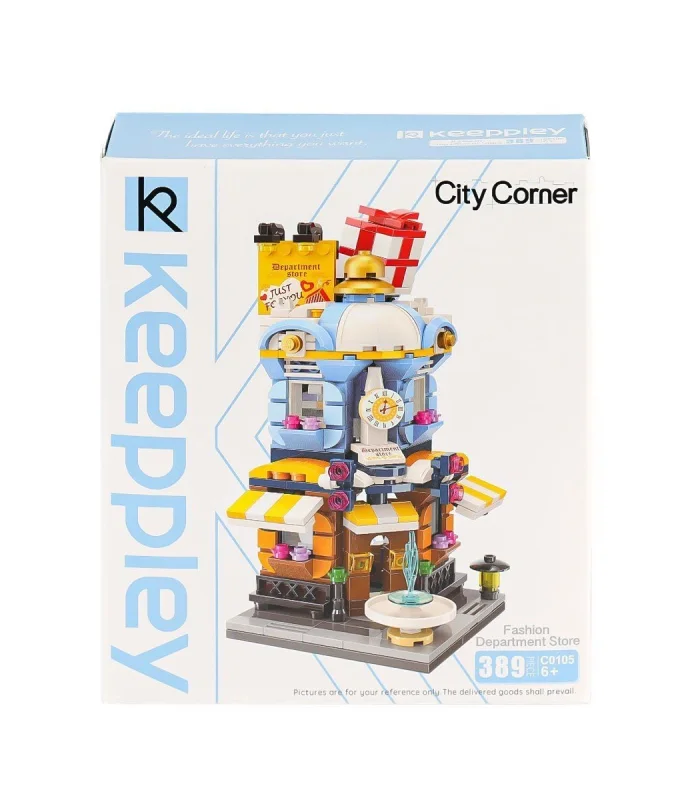 KP0105 Keeppley City Corner Department Store Blok Seti 389 Parça