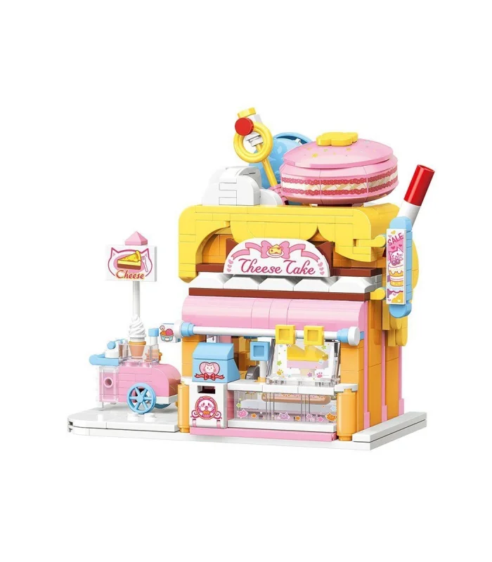 KP28006 Keeppley Lovely Street - Red Cat Cake Shop 364 Parça Yapım Seti