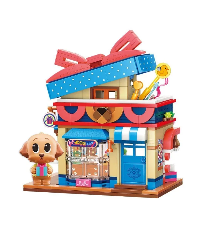 KP28011 Keeppley Lovely Street - Poodle Toy Store 374 Parça Yapım Seti