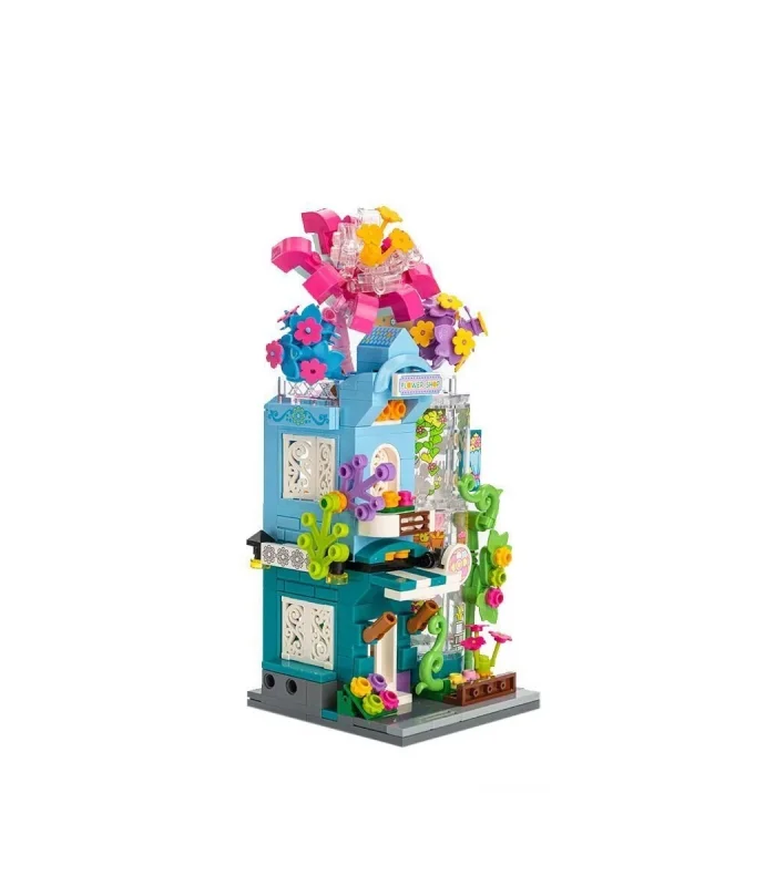 KP28016 Keeppley City Corner - Greenness Flower Shop - Çiçekçi 356 Parça Yapım Seti