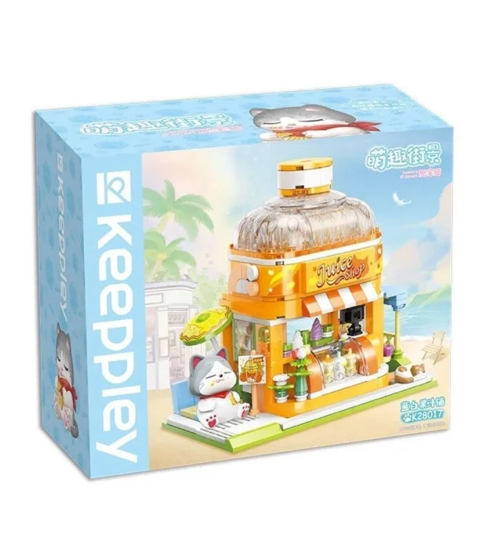 KP28017 Keeppley Kitten Juice Shop Blok Seti 315 Parça -Vagonlife