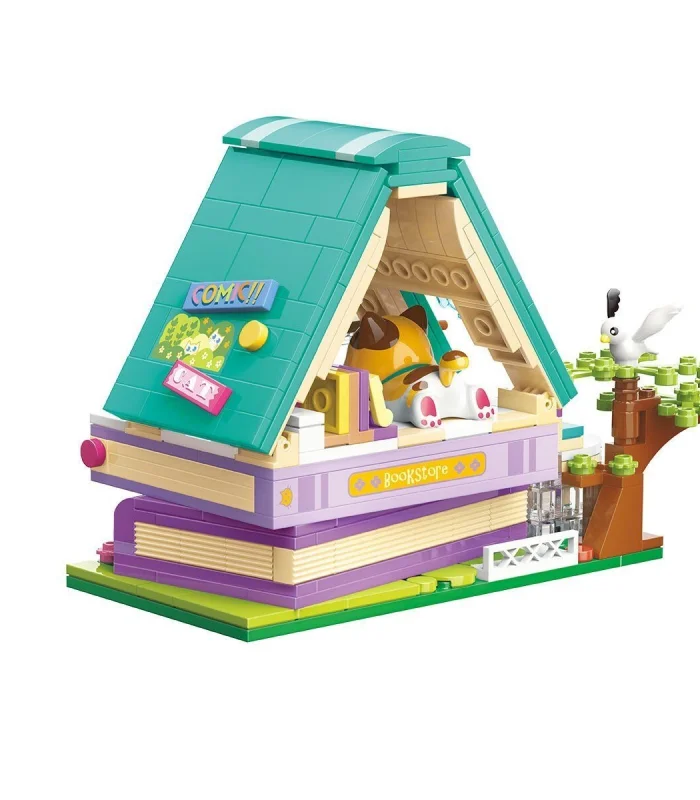 KP28018 Keeppley Lovely Street - Calico Cat Comic House 324 Parça Yapım Seti