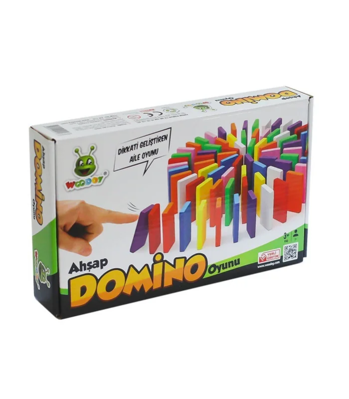 KR116 Ahşap Domino Oyunu -Karsan Oyuncak