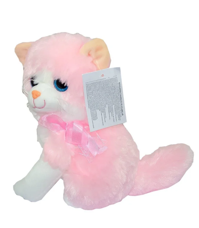 KZL-2208001 Ayakta Miyavlayan Kedi 3 Renk - Kızılkaya Oyuncak