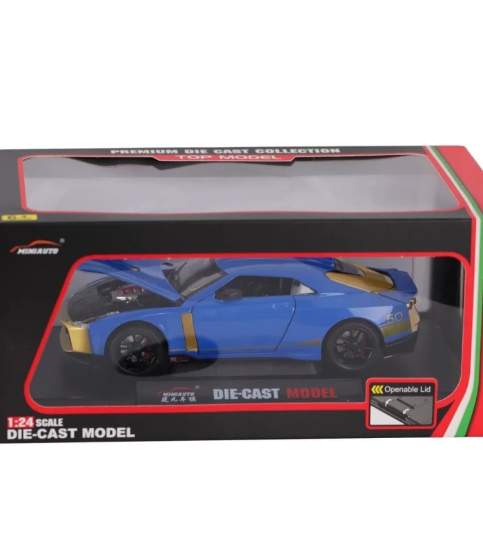 KZL-DC24243 NISSAN GTR 1:24 ISIKLI SESLI KUTULU 18
