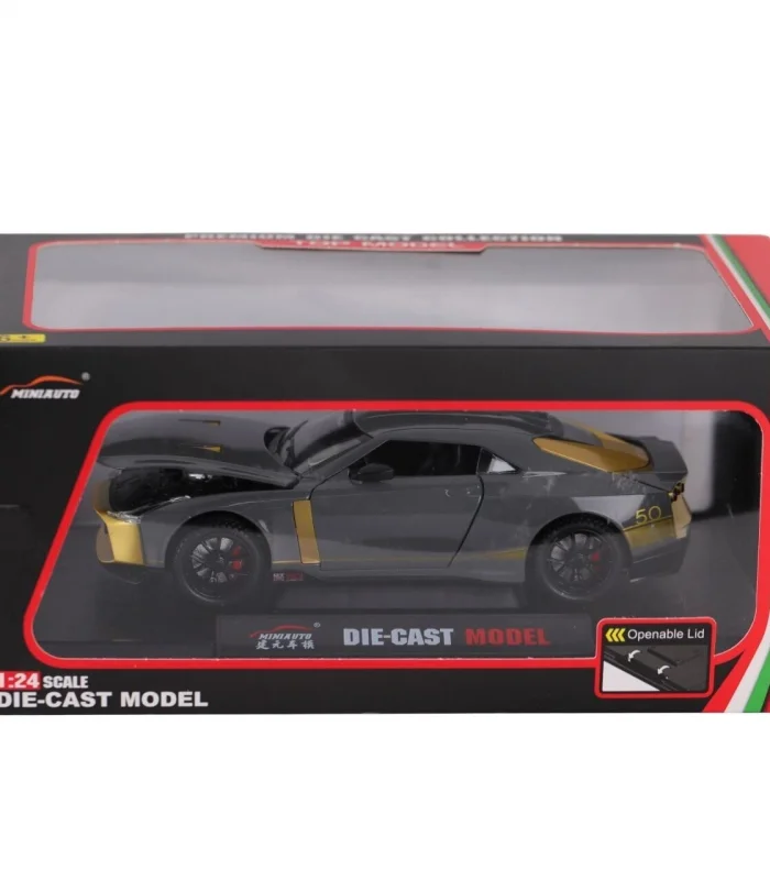 KZL-DC24243 NISSAN GTR 1:24 ISIKLI SESLI KUTULU 18