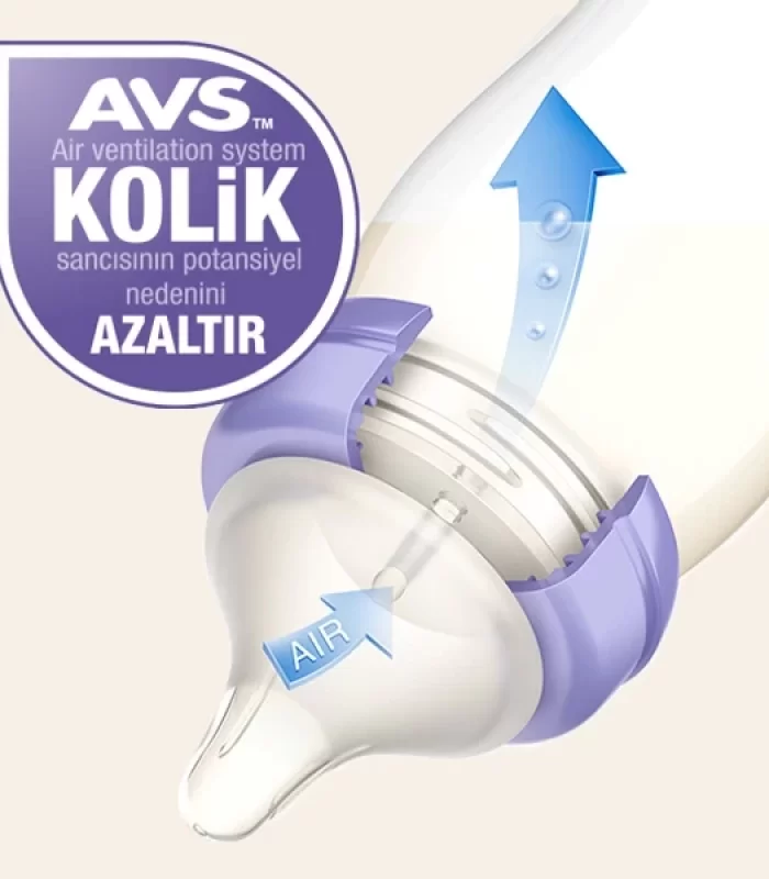 Lansinoh Biberon 2li Natural Wawa Biberon Emziği 240 Ml