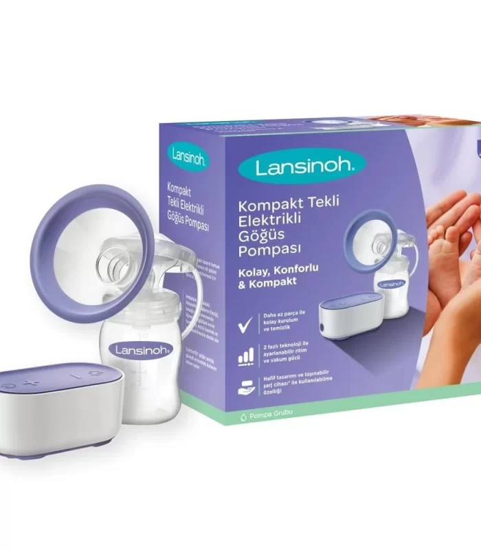 Lansinoh Kompakt Tekli Elektrikli Göğüs Pompası
